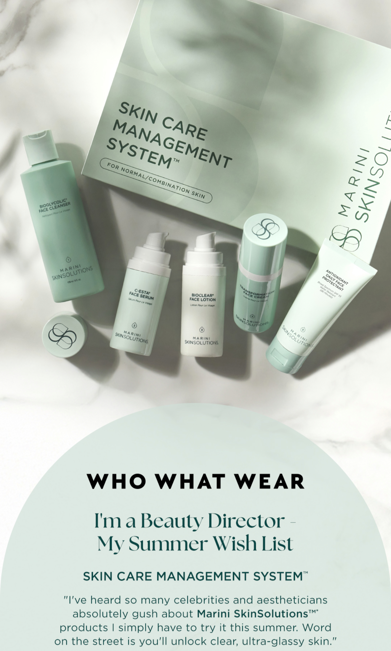 Marini Skin Solutions (Jan Marini)Skin Care Management Kit
