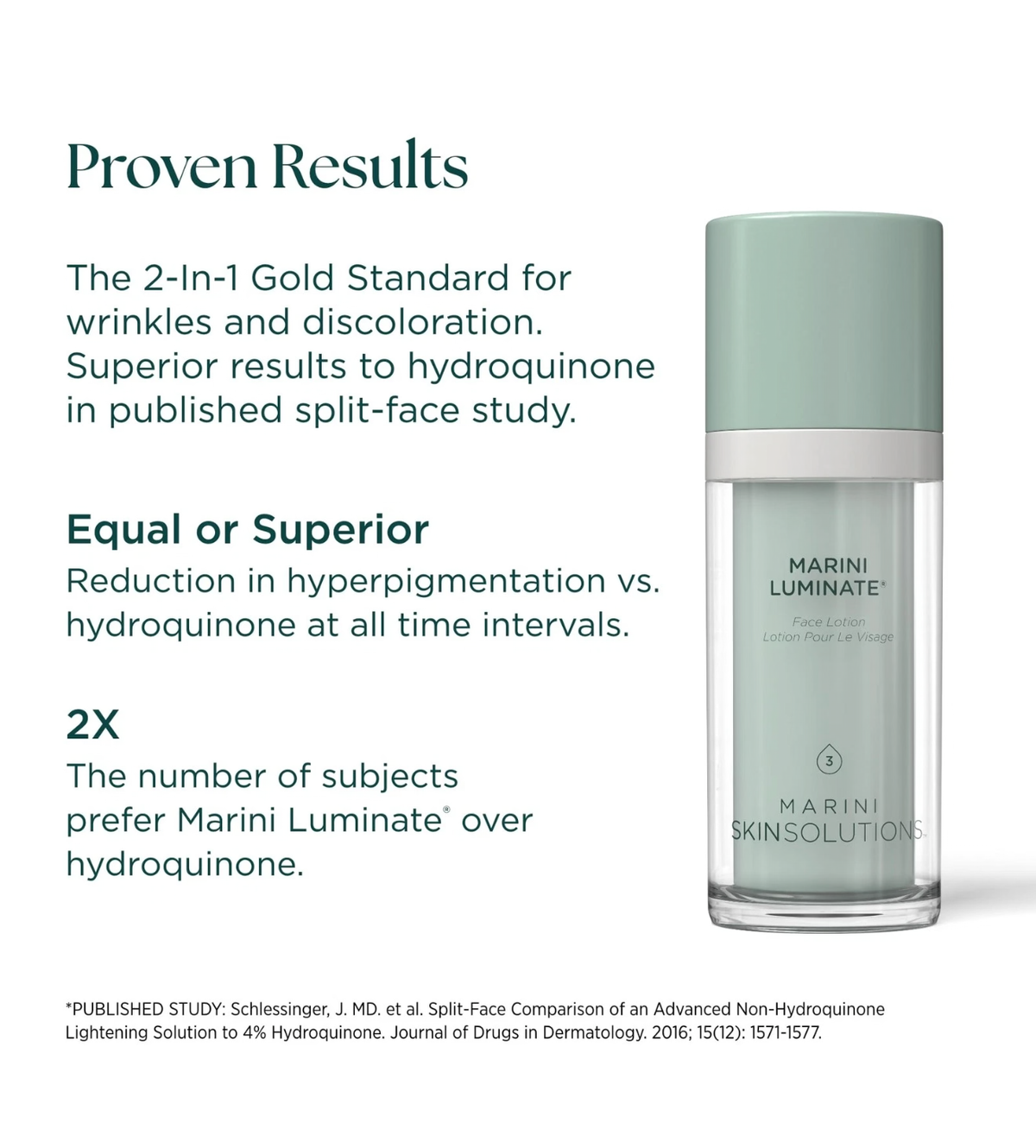 Marini Luminate® Face Lotion