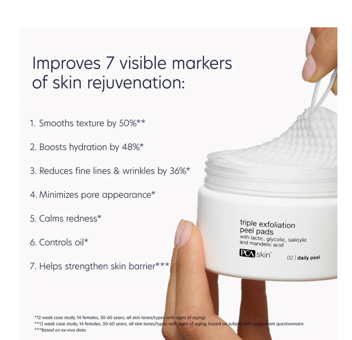 Triple Exfoliation Peel Pads